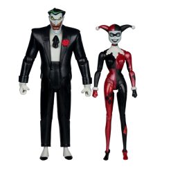 Batman: The Animated Series Actionfigurer Harley Quinn & The Joker (Mad Love) 18 cm