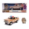 Stranger Things Diecast Model 1:24 Chief Hopper's 1980 Chevy K5 Blazer with Badge