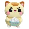 Funny Cat Plysjfigur Cat with Rice 25 cm