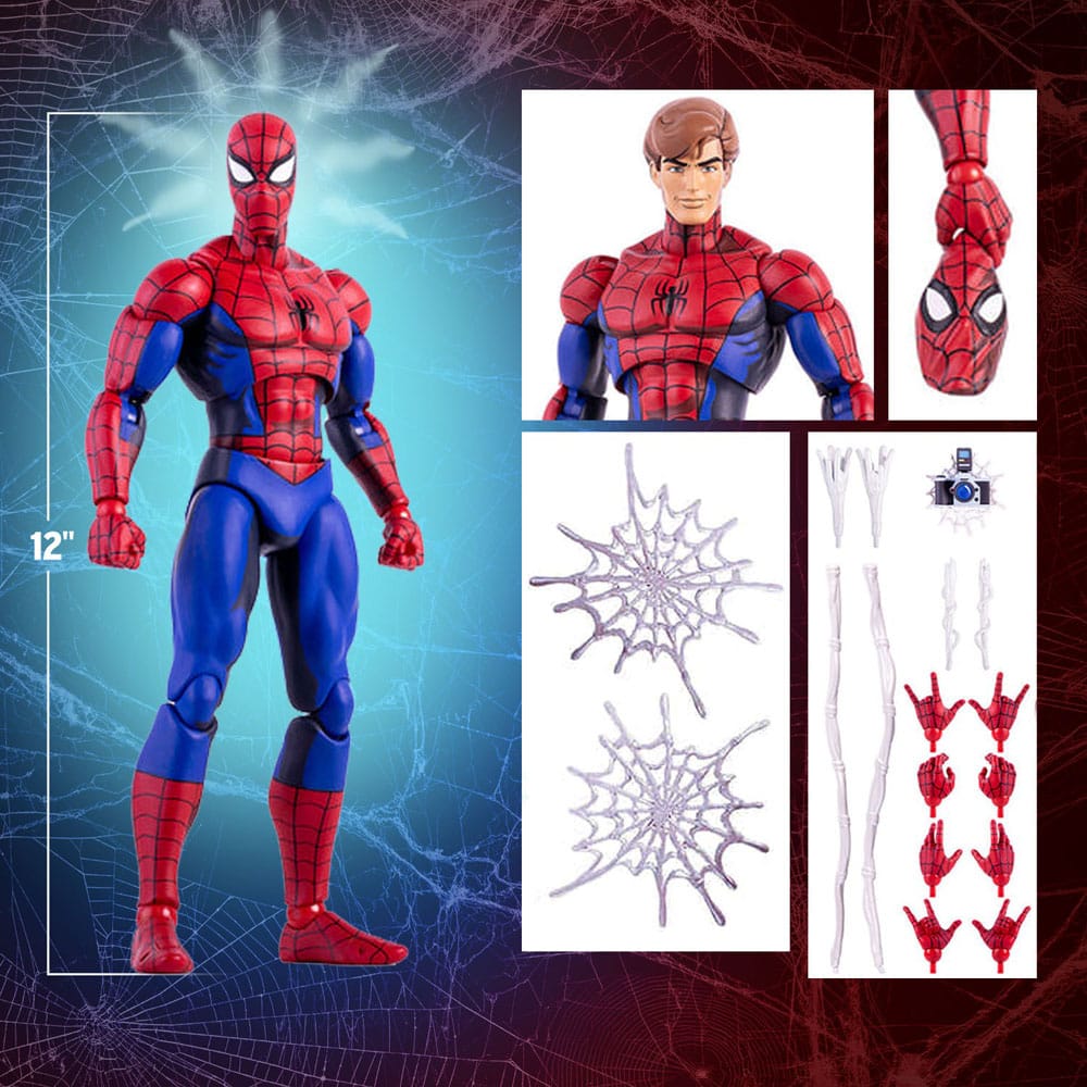 Spider-Man: The Animated Series Actionfigur 1/6 Spider-Man 30 cm 8 Spider-Man: The Animated Series Actionfigur 1/6 Spider-Man 30 cm - Bilde 8