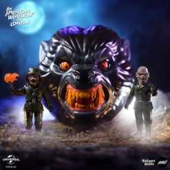 An American Werewolf in London Nightmare Demons Soft Vinyl Figur 17 cm