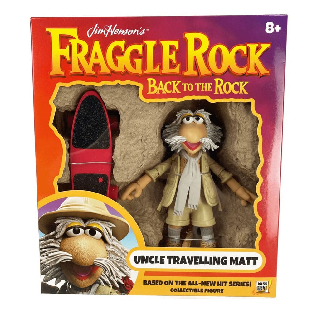 Fraggle Rock Action Figure Traveling Matt 2 Fraggle Rock Action Figure Traveling Matt - Bilde 2