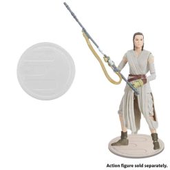 Action Figure Stands - Clear 25 pack - Modern (small peg) for 3,75" figures