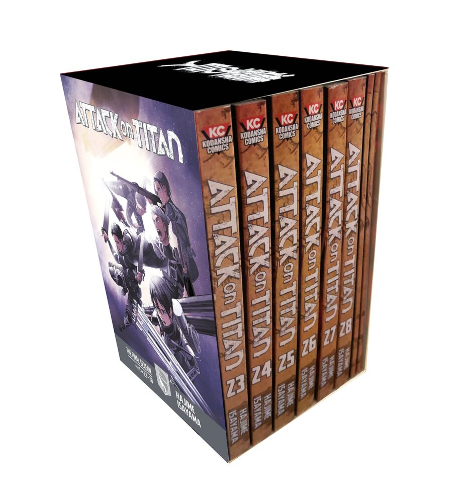 Attack on Titan The Final Season Part 1 Manga Box Set 1 Attack on Titan The Final Season Part 1 Manga Box Set