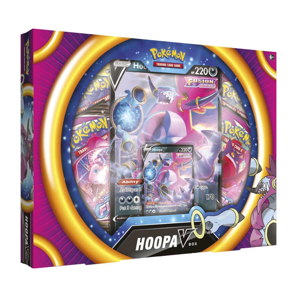 Pokemon Sword & Shield Fusion Strike - Hoopa V Box 1 Pokemon Sword & Shield Fusion Strike - Hoopa V Box