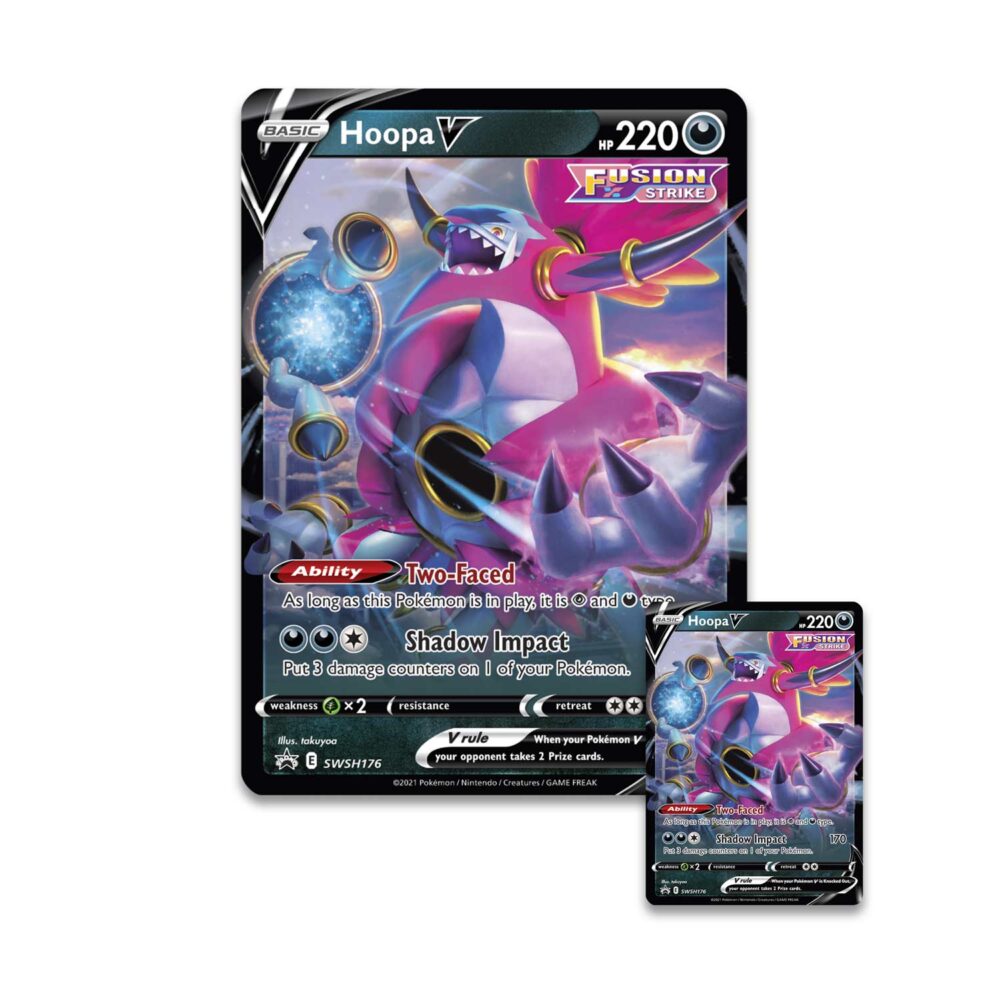 Pokemon Sword & Shield Fusion Strike - Hoopa V Box 3 Pokemon Sword & Shield Fusion Strike - Hoopa V Box - Bilde 3