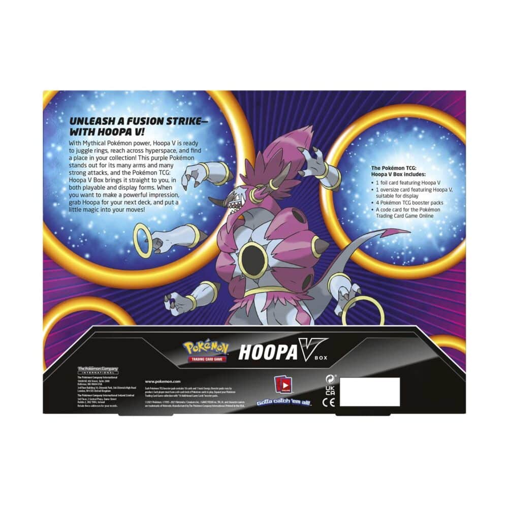 Pokemon Sword & Shield Fusion Strike - Hoopa V Box 5 Pokemon Sword & Shield Fusion Strike - Hoopa V Box - Bilde 5