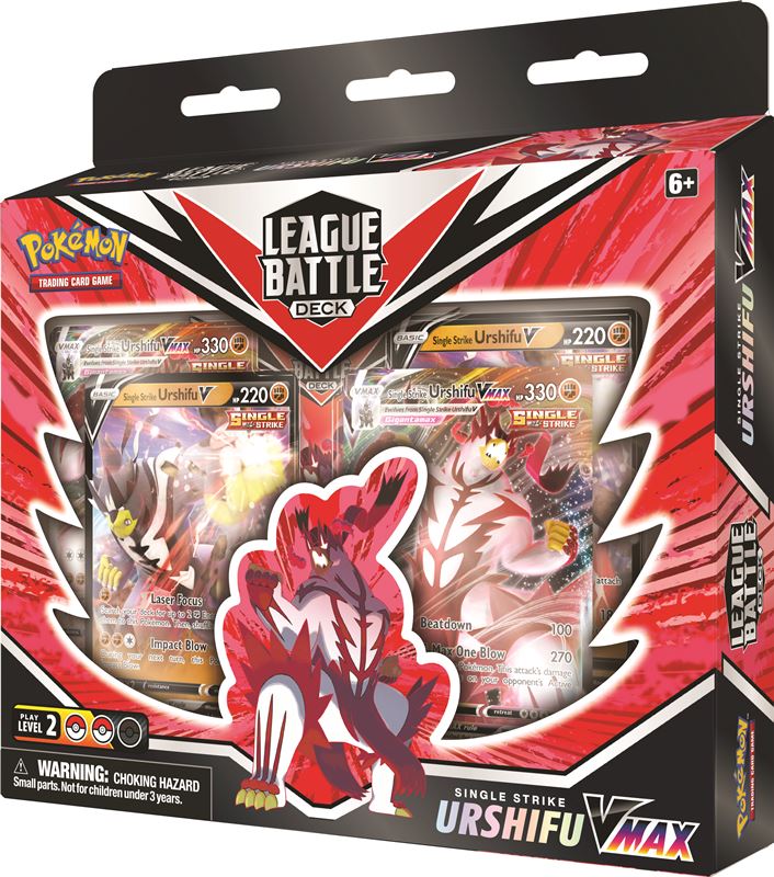 Pokemon Single Strike Urshifu VMAX League Battle Deck 1 Pokemon Single Strike Urshifu VMAX League Battle Deck