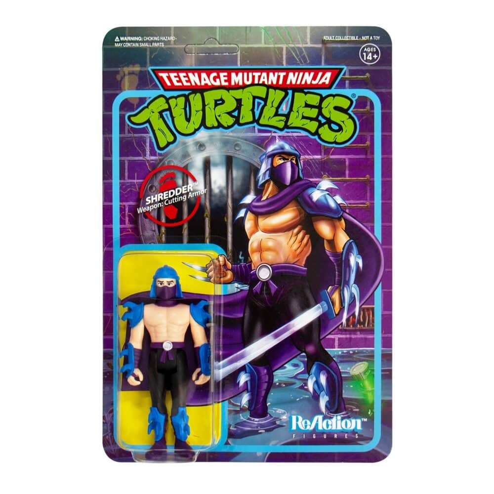 Teenage Mutant Ninja Turtles ReAction 3,75" - Shredder 1 Teenage Mutant Ninja Turtles ReAction 3,75" - Shredder