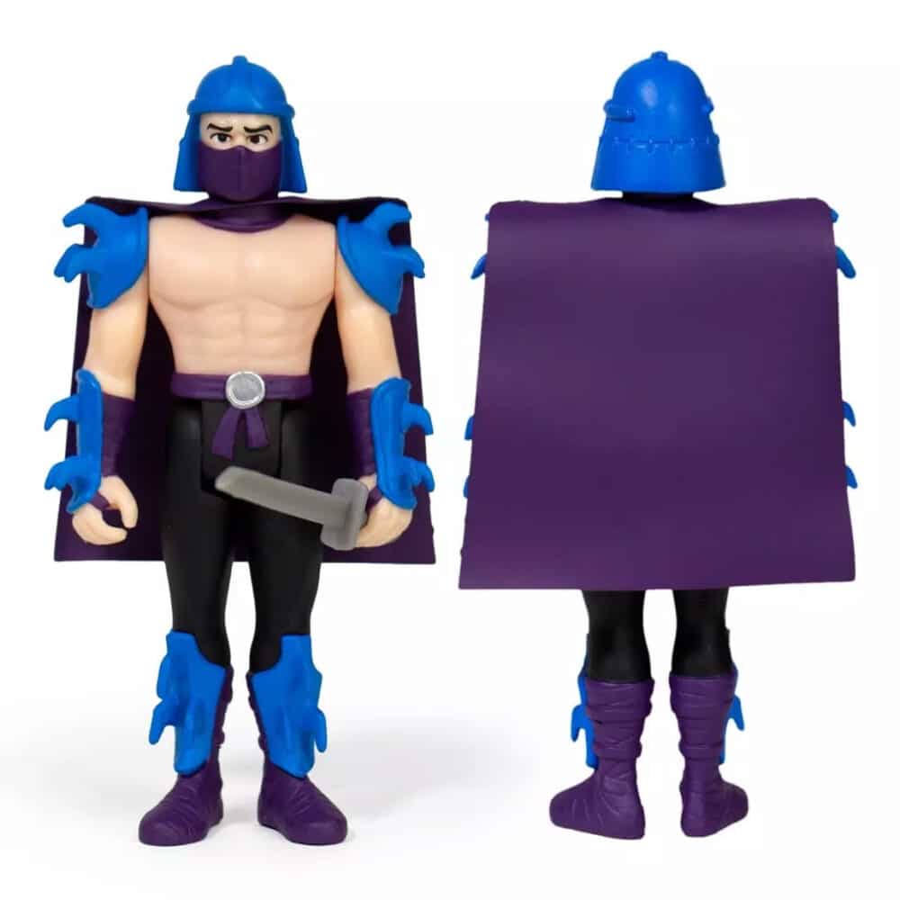 Teenage Mutant Ninja Turtles ReAction 3,75" - Shredder 2 Teenage Mutant Ninja Turtles ReAction 3,75" - Shredder - Bilde 2