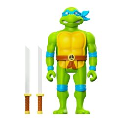 Teenage Mutant Ninja Turtles ReAction Action Figure Leonardo (Cartoon) 10 cm 5 Teenage Mutant Ninja Turtles ReAction Action Figure Leonardo (Cartoon) 10 cm