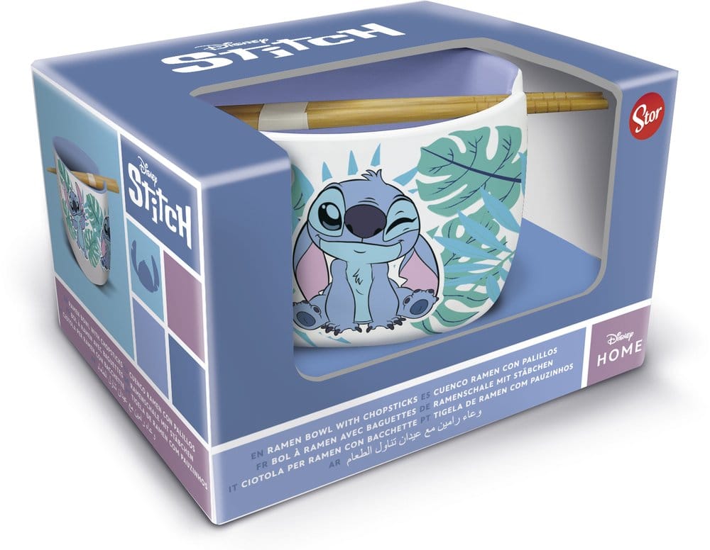 Lilo & Stitch Ramenbolle med spisepinner - Stitch Aloha 3 Lilo & Stitch Ramenbolle med spisepinner - Stitch Aloha - Bilde 3