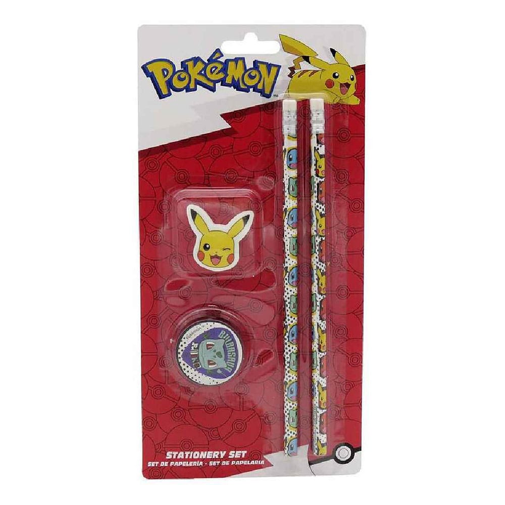 Pokemon skrivesett 4 deler 1 Pokemon skrivesett 4 deler