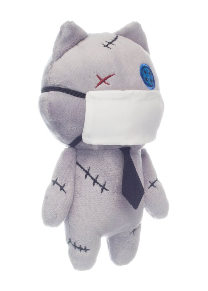 Honeymaru Sutetchi the Stitched Cat Plush 18cm 4 Honeymaru Sutetchi the Stitched Cat Plush 18cm - Bilde 4