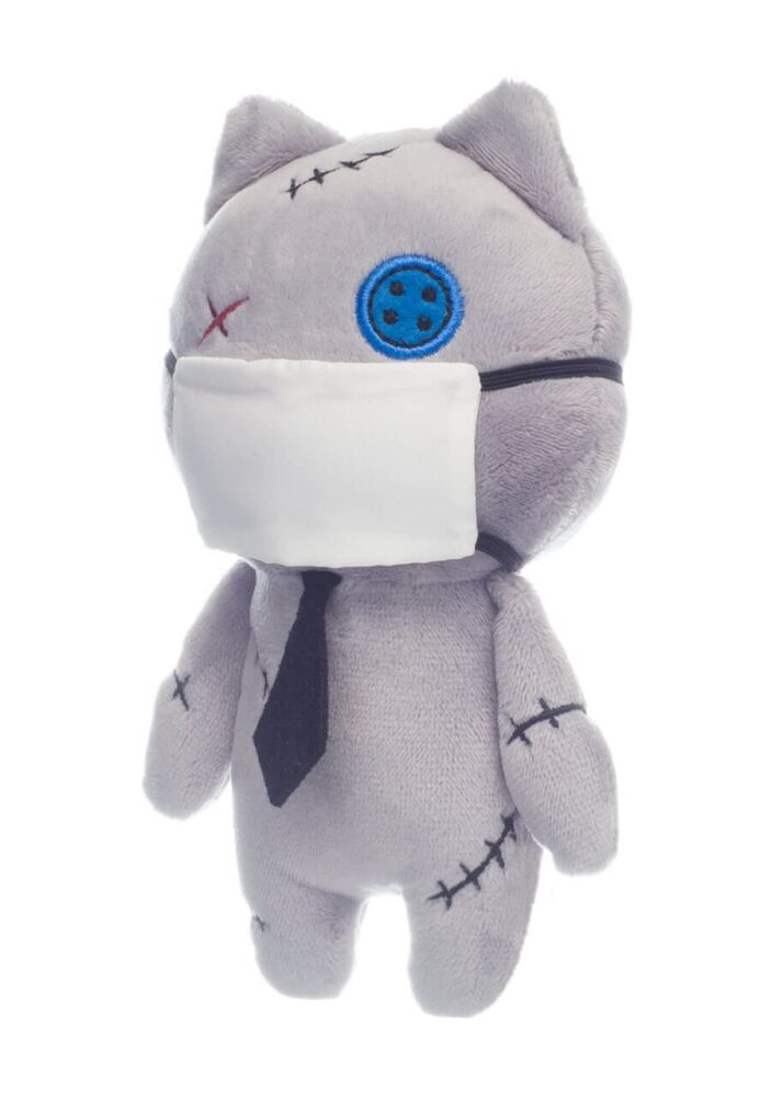 Honeymaru Sutetchi the Stitched Cat Plush 18cm 5 Honeymaru Sutetchi the Stitched Cat Plush 18cm - Bilde 5