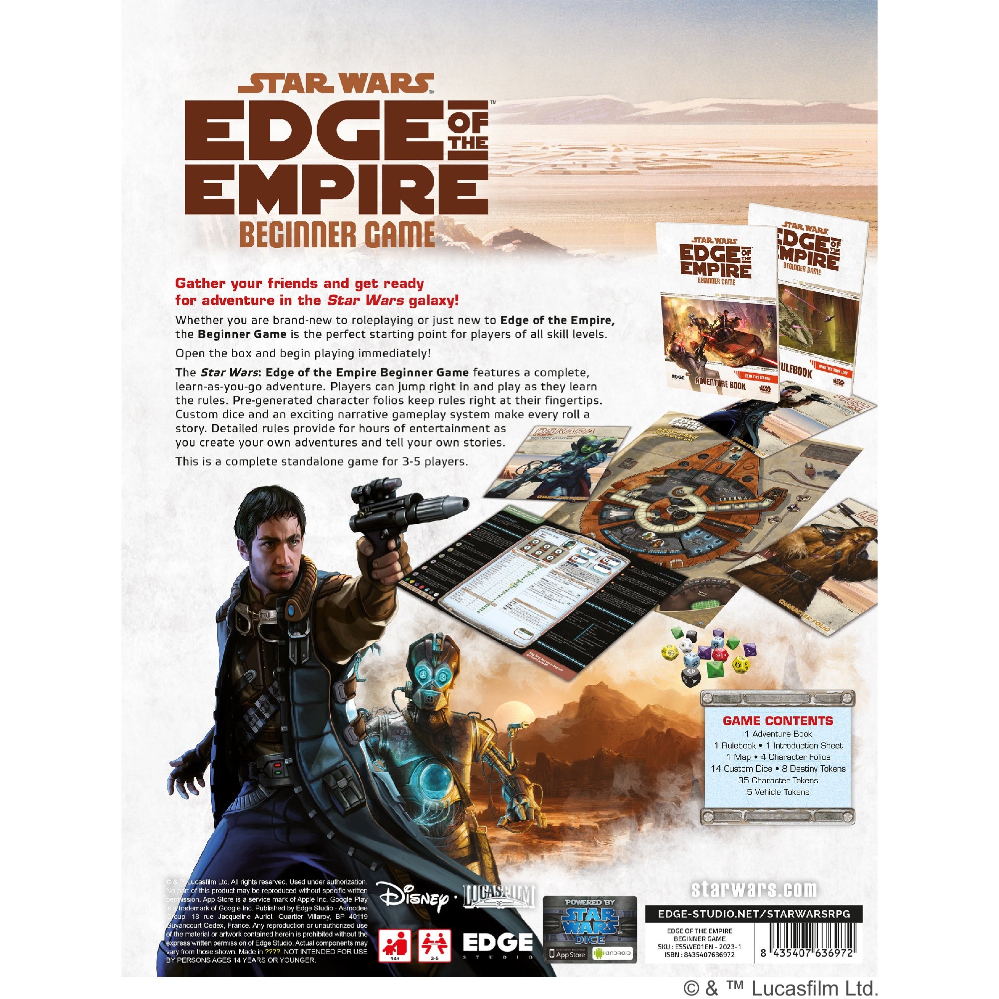 Star Wars - Edge of the Empire Beginner Game 2 Star Wars - Edge of the Empire Beginner Game - Bilde 2