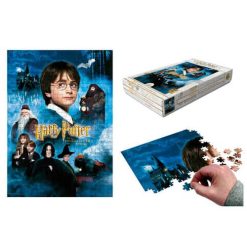 Harry Potter - Sorcerers Stone Movie Poster - Puslespill (1000 brikker)