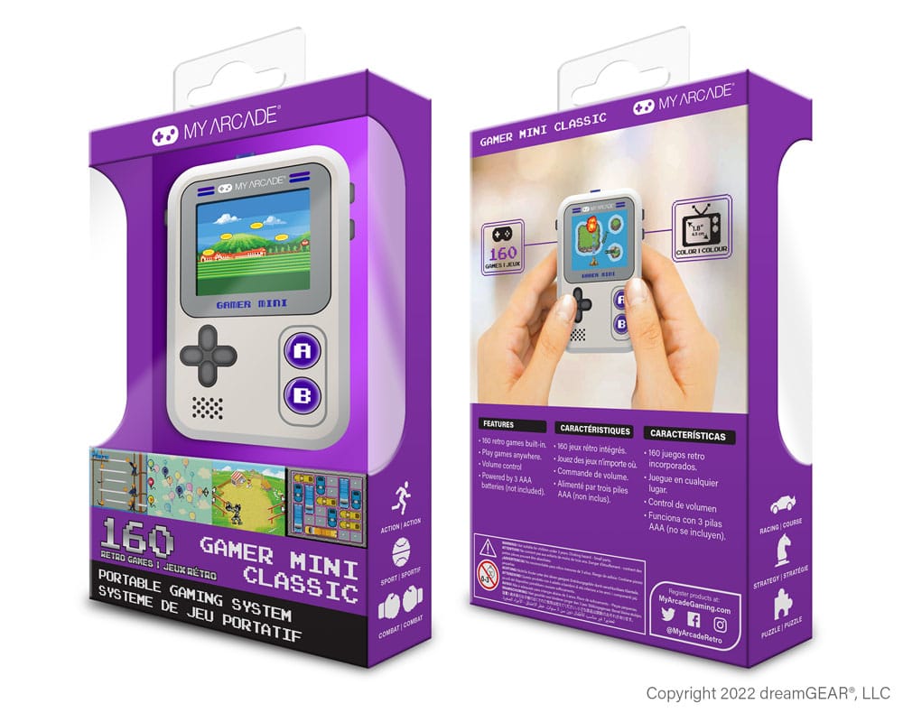 My Arcade Portable Gaming System Gamer Mini Classic 2 My Arcade Portable Gaming System Gamer Mini Classic - Bilde 2