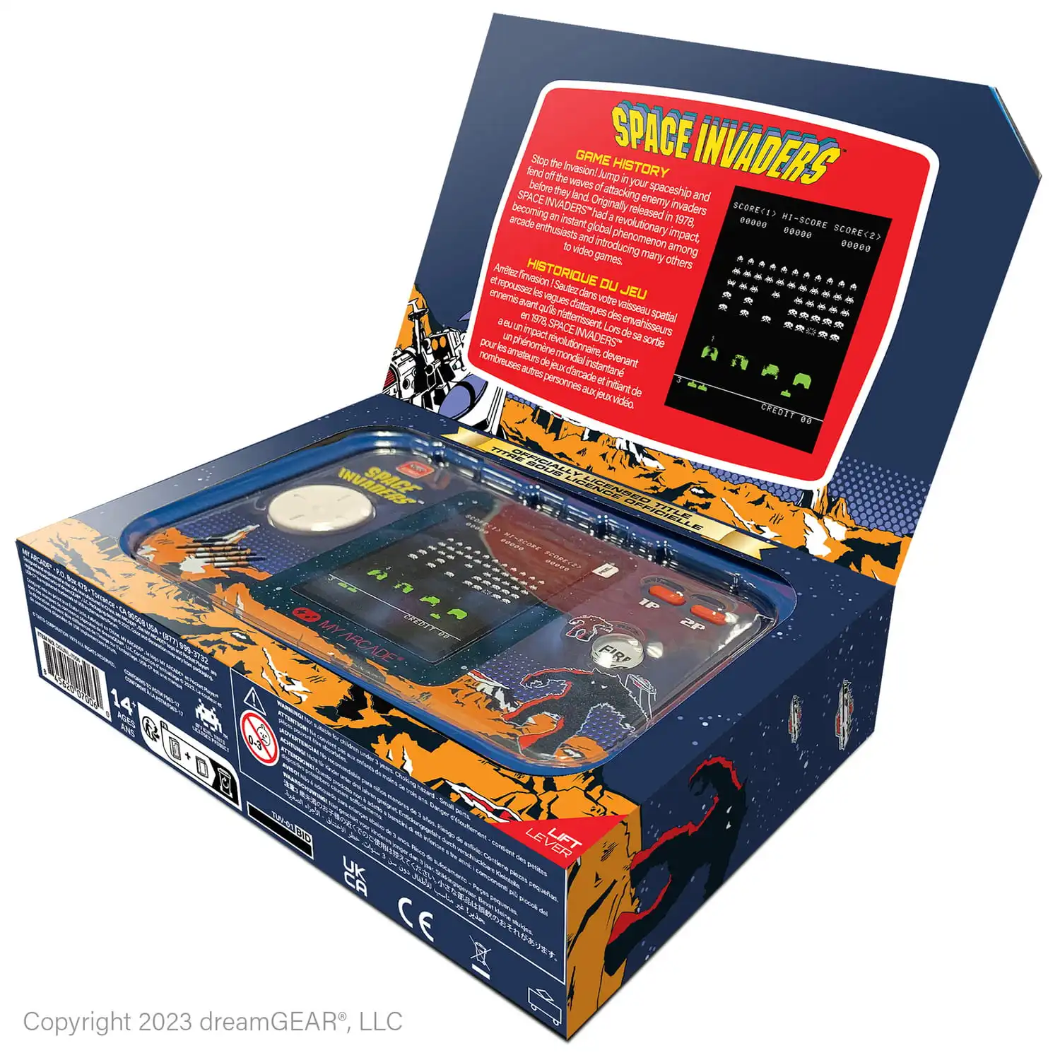 My Arcade Space Invaders Pocket Player Pro 8 My Arcade Space Invaders Pocket Player Pro - Bilde 8