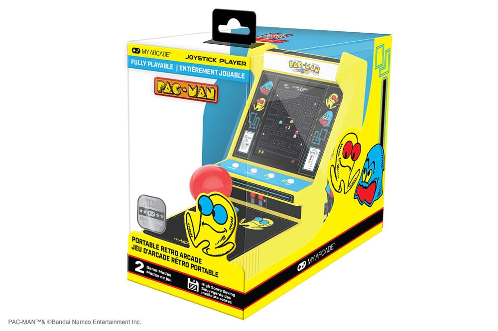 Pac-Man Portable Retro Arcade Joystick Player 3 Pac-Man Portable Retro Arcade Joystick Player - Bilde 3