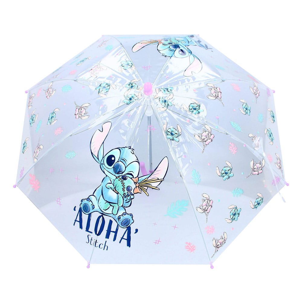 Lilo & Stitch Paraply - Stitch & Angel Regnværsdager for Barn 1 Lilo & Stitch Paraply - Stitch & Angel Regnværsdager for Barn