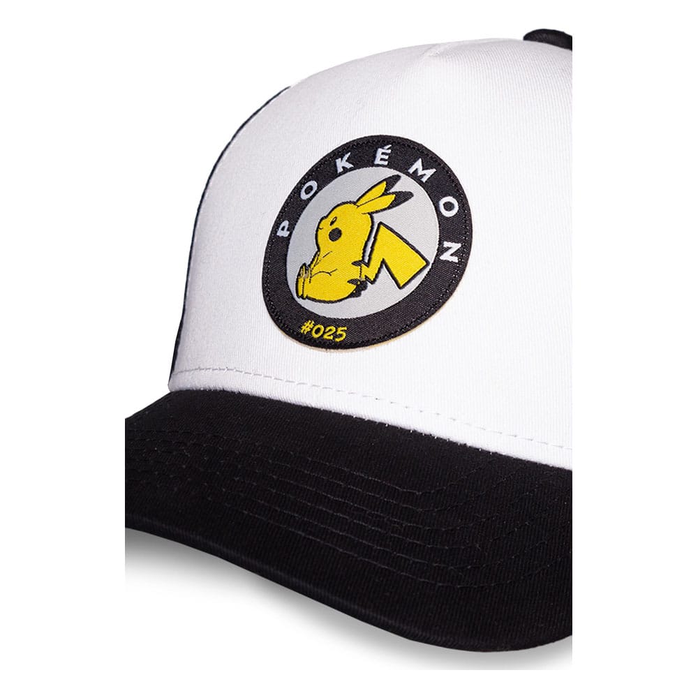 Pokémon Baseball Cap Pikachu Black & White 2 Pokémon Baseball Cap Pikachu Black & White - Bilde 2