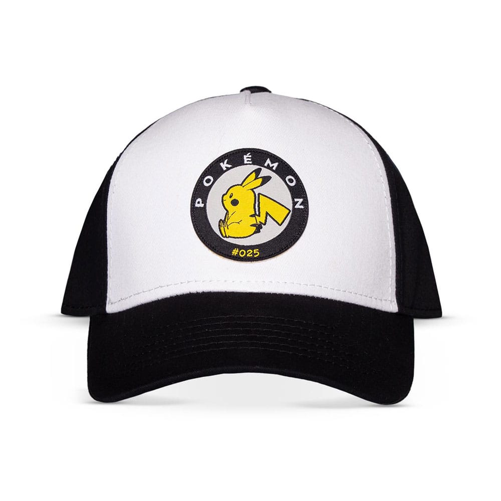 Pokémon Baseball Cap Pikachu Black & White 1 Pokémon Baseball Cap Pikachu Black & White