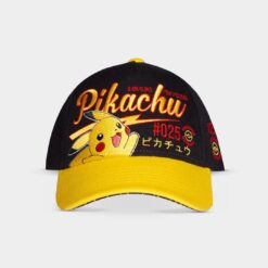 Pokemon Curved Bill Cap Pikachu Hello