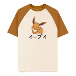 Pokémon T-Shirt Eevee Størrelse L