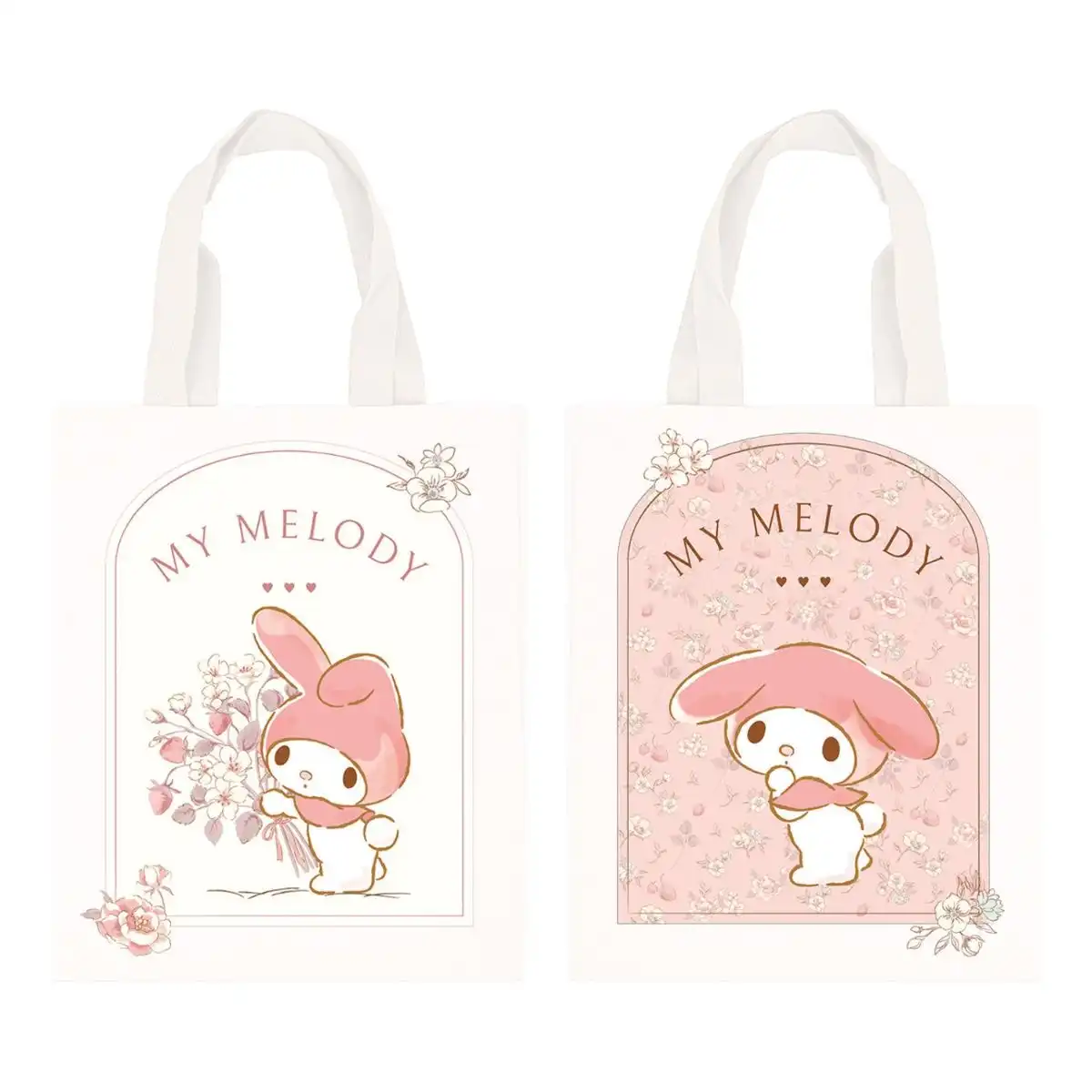 My Melody Floral Garden Tote Bag 34,5 x 43 cm 1 My Melody Floral Garden Tote Bag 34,5 x 43 cm