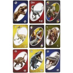 Jurassic World UNO kortspill 7 Jurassic World UNO kortspill