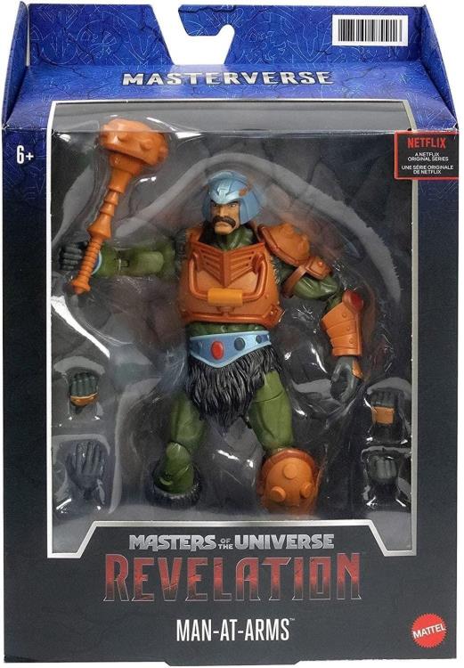 Masters of the Universe Revelation - Man-At-Arms 1 Masters of the Universe Revelation - Man-At-Arms