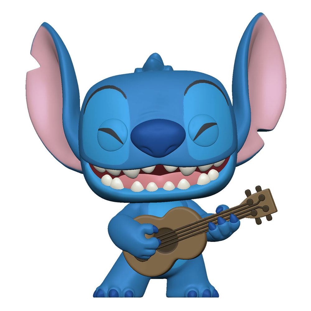 Lilo & Stitch POP! Disney Vinylfigur Stitch med Ukelele 9 cm 1 Lilo & Stitch POP! Disney Vinylfigur Stitch med Ukelele 9 cm
