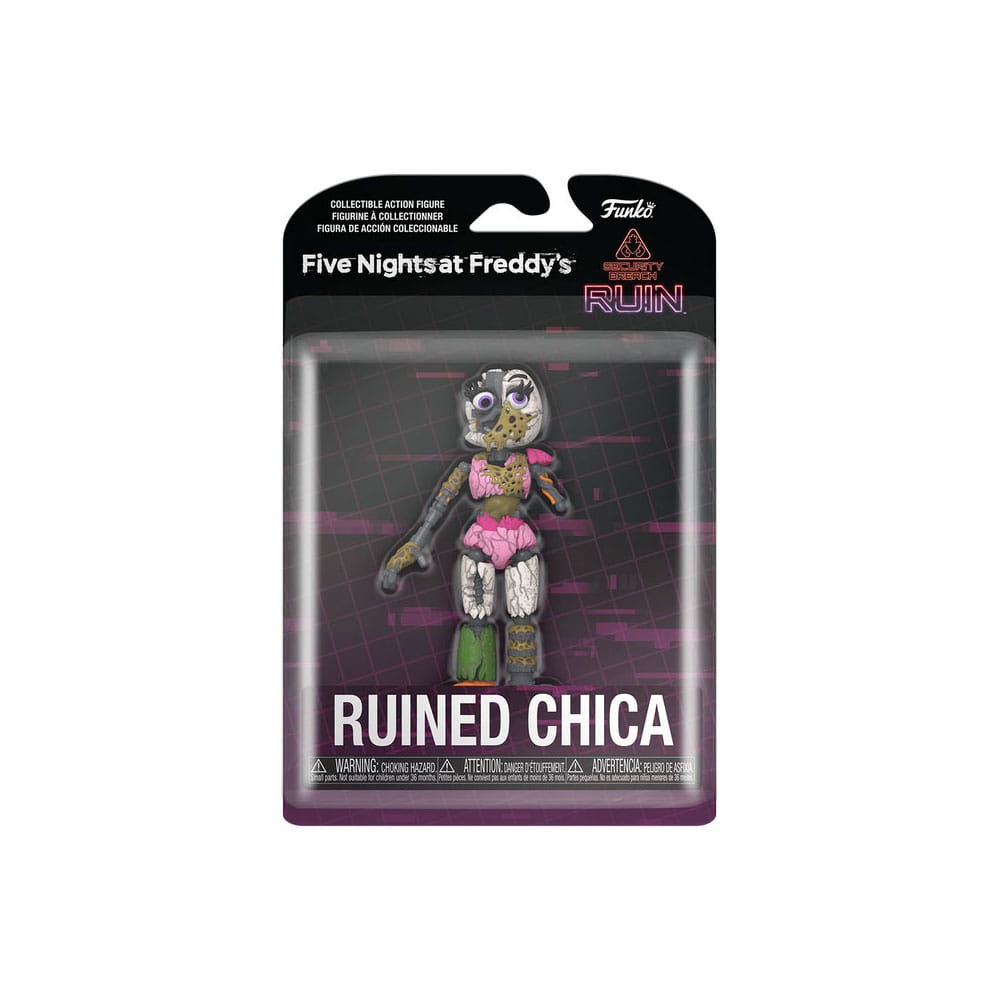 Five Nights at Freddy's: Security Breach - Ruin Action Figure Chica 13 cm 2 Five Nights at Freddy's: Security Breach - Ruin Action Figure Chica 13 cm - Bilde 2