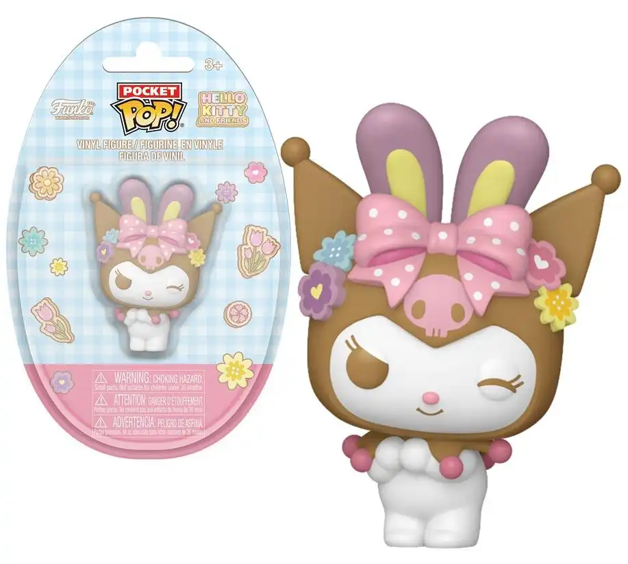 Funko Hello Kitty Spring Pocket Pop! Egg Kuromi Figur 1 Funko Hello Kitty Spring Pocket Pop! Egg Kuromi Figur