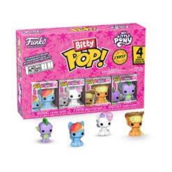 My Little Pony Bitty POP! Vinylfigur 4-Pack Rainbow Dash 2,5 cm
