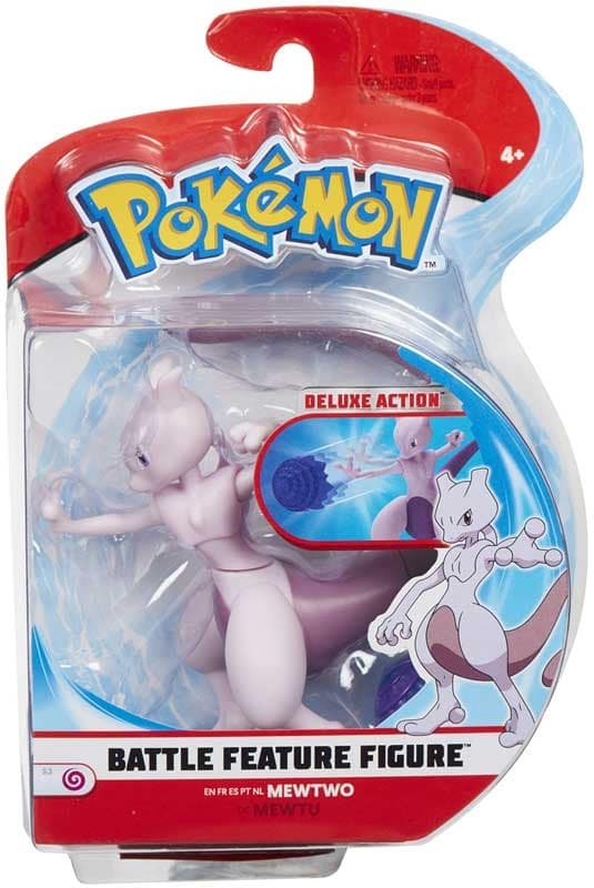Pokemon Battle Feature Figure Pack (4.5-Inch Scale) - Mewtwo 1 Pokemon Battle Feature Figure Pack (4.5-Inch Scale) - Mewtwo