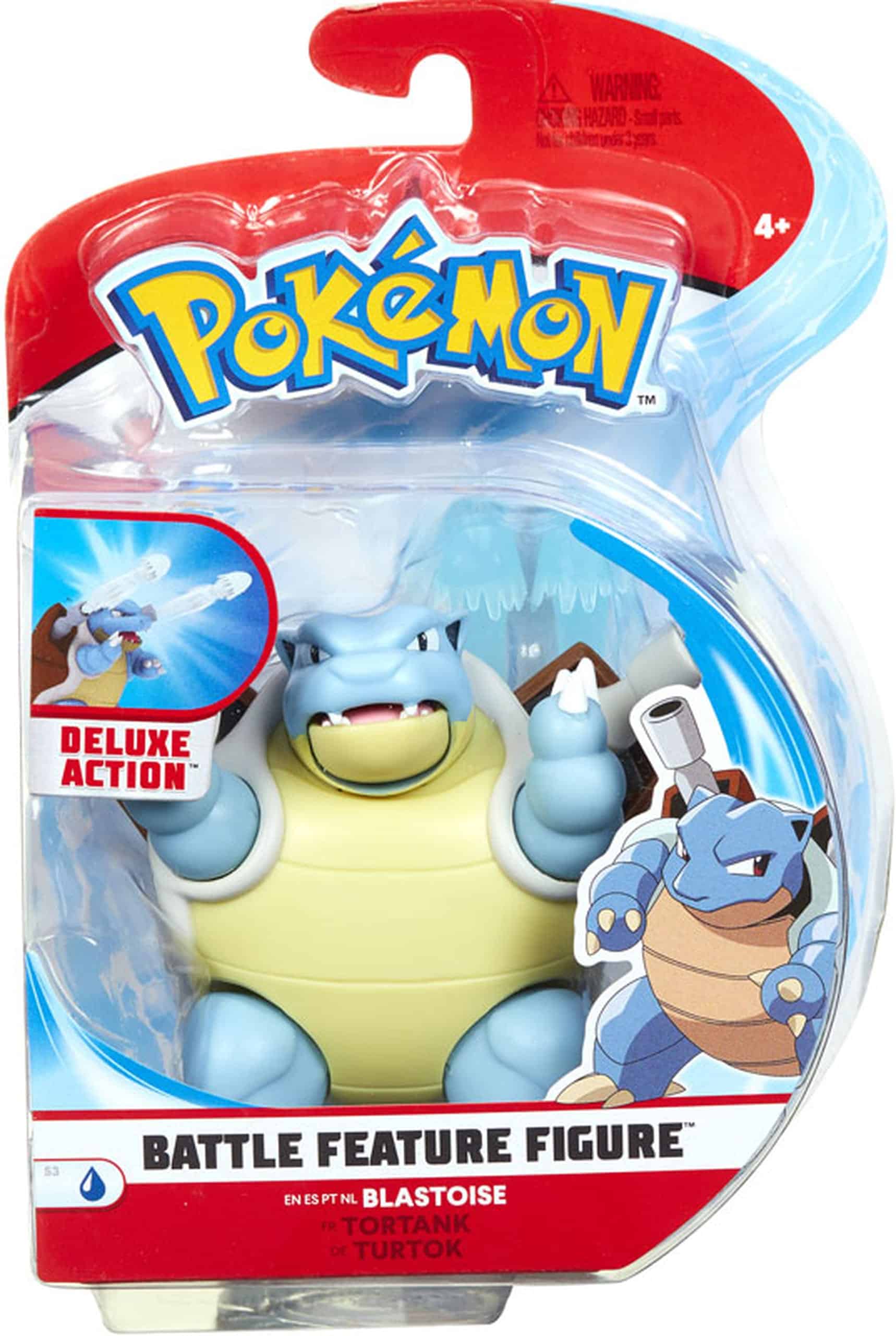 Pokemon Battle Feature Figure Pack (4.5-Inch Scale) - Blastoise 1 Pokemon Battle Feature Figure Pack (4.5-Inch Scale) - Blastoise