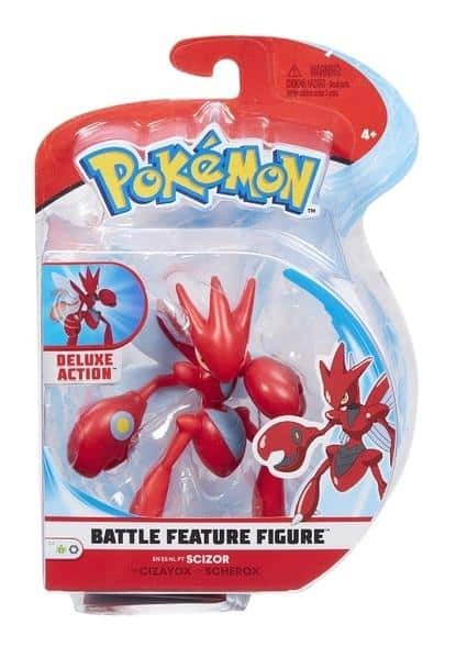 Pokemon Battle Feature Figure Pack (4.5-Inch Scale) - Scizor 1 Pokemon Battle Feature Figure Pack (4.5-Inch Scale) - Scizor