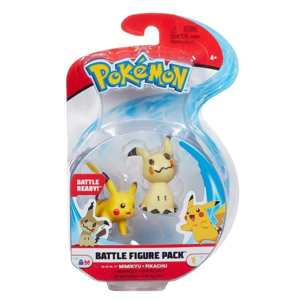 Pokemon Battle Figure Pack - Mimikyu & Pikachu 1 Pokemon Battle Figure Pack - Mimikyu & Pikachu