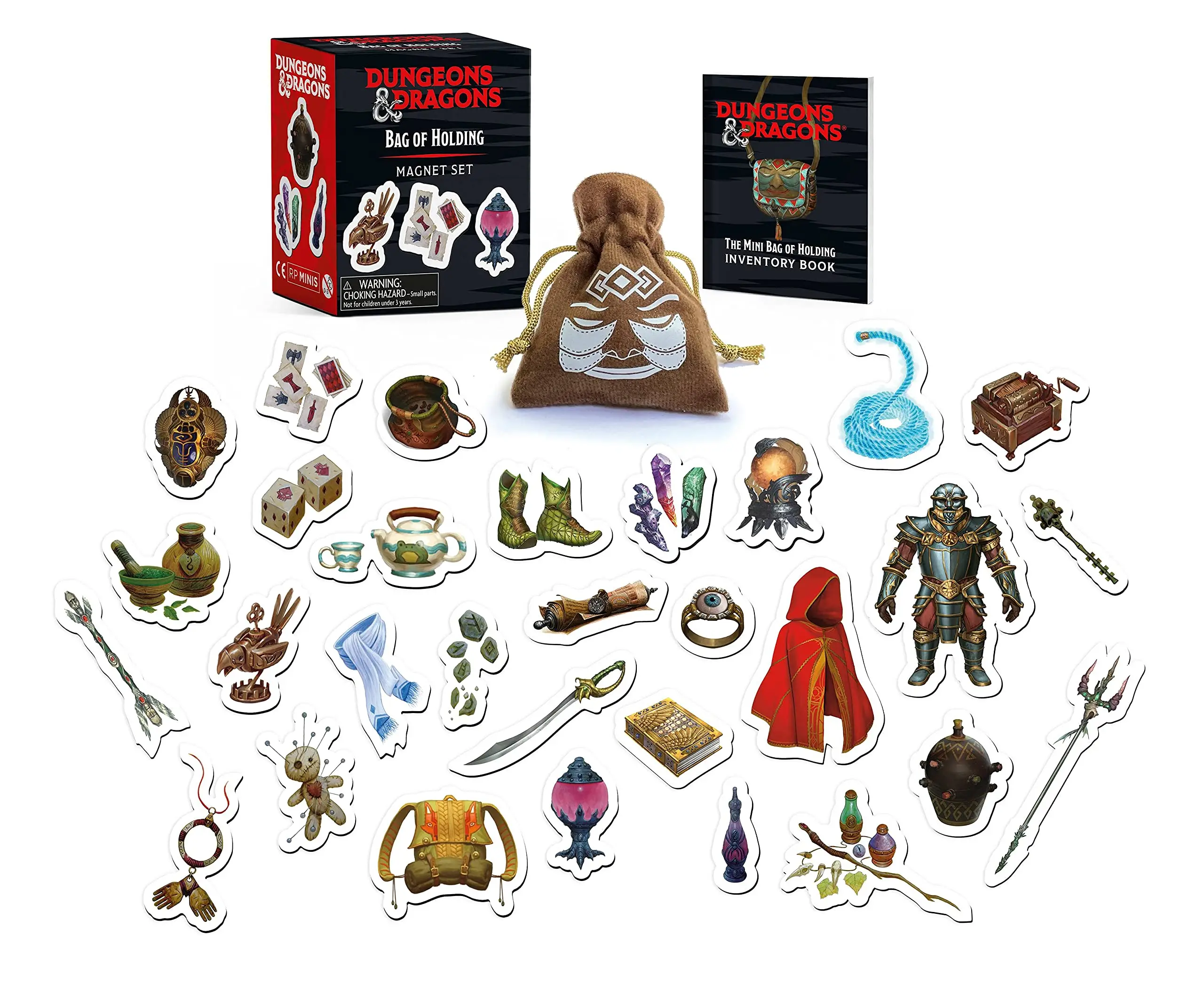 Dungeons & Dragons: Bag of Holding Magnet Set 1 Dungeons & Dragons: Bag of Holding Magnet Set