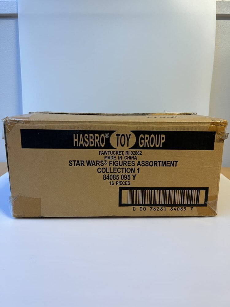 Star Wars Figures Assortment Collection 1 - 84085 095 Y - 16 stk Episode 1 figurer i original shipping-eske 1 Star Wars Figures Assortment Collection 1 - 84085 095 Y - 16 stk Episode 1 figurer i original shipping-eske
