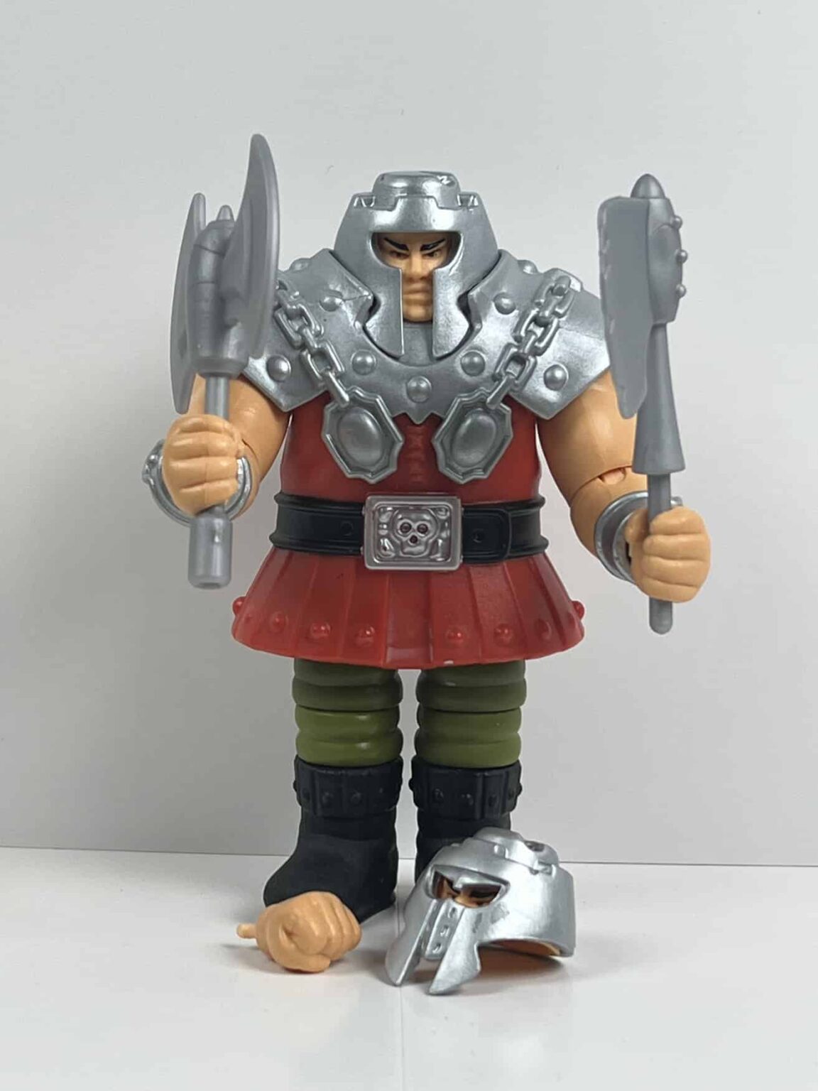 Maîtres De L’Univers Origins Deluxe, Figurine Articulée Bélios En T De Combat Avec Accessoires Jouet Pour Collectionneur Amz B