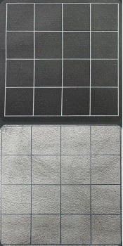 Megamat Reversible Black-Grey Squares