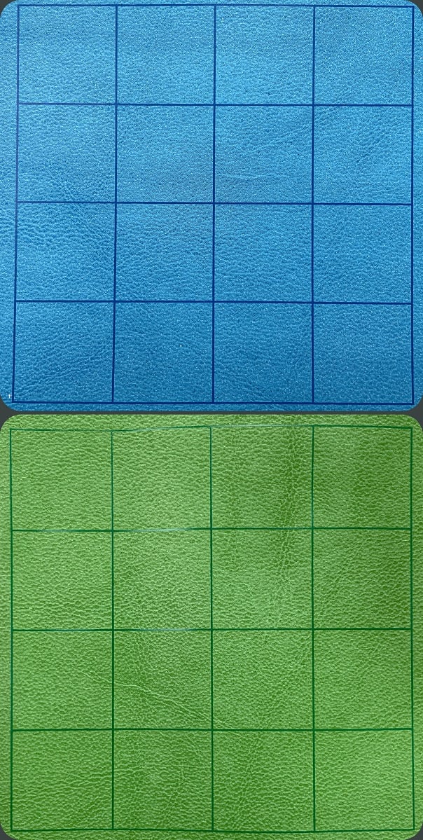 Megamat Reversible Blue-Green Squares 1 Megamat Reversible Blue-Green Squares