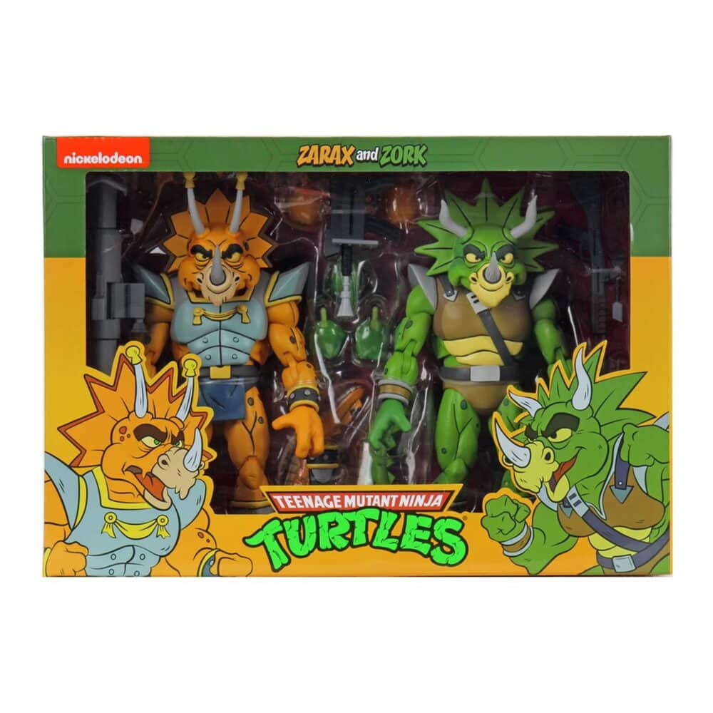 Teenage Mutant Ninja Turtles 2-Pack - Captain Zarax & Zork 18 cm 1 Teenage Mutant Ninja Turtles 2-Pack - Captain Zarax & Zork 18 cm