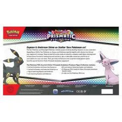 Pokemon Prismatic Evolutions Premium Figure Collection – Espeon & Umbreon