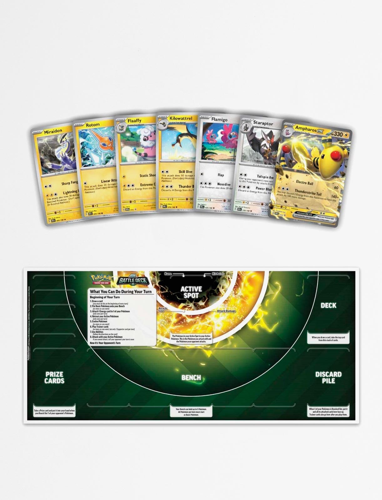 Pokemon Ampharos ex Battle Deck 3 Pokemon Ampharos ex Battle Deck - Bilde 3