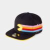 Pac-Man Snapback Cap Stripes