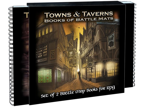 Book of Battle Mats Towns & Taverns 1 Towns & Taverns - EN